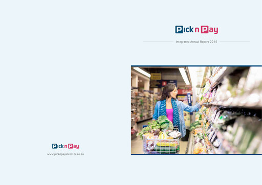 Miniature Pick n Pay Stores Rapport annuel 2015