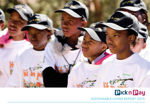 Thumbnail Pick n Pay Stores Sustainability Report 2015