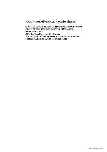 Thumbnail Ford Otosan
 Half-year Report 2025-h1