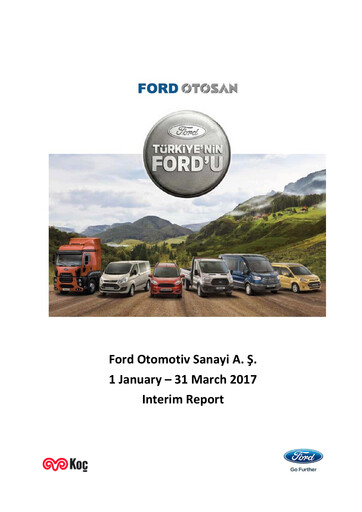 Miniature Ford Otosan
 Rapport trimestriel 2017-q1