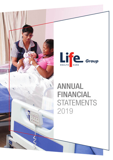 Thumbnail Life Healthcare Group Financial Statement 2019