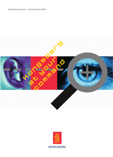 Miniature Kongsberg Gruppen Rapport annuel 2001
