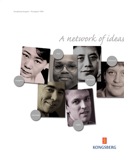 Thumbnail Kongsberg Gruppen Annual Report 1999