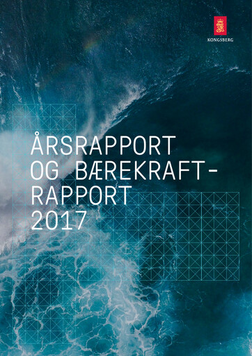 Thumbnail Kongsberg Gruppen Annual Report 2017