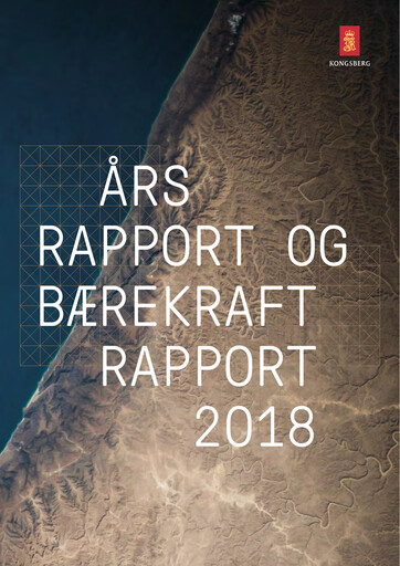 Thumbnail Kongsberg Gruppen Annual Report 2018