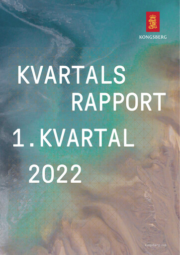 Thumbnail Kongsberg Gruppen Quarterly Report 2022-q1