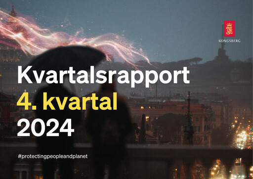 Thumbnail Kongsberg Gruppen Quarterly Report 2024-q4