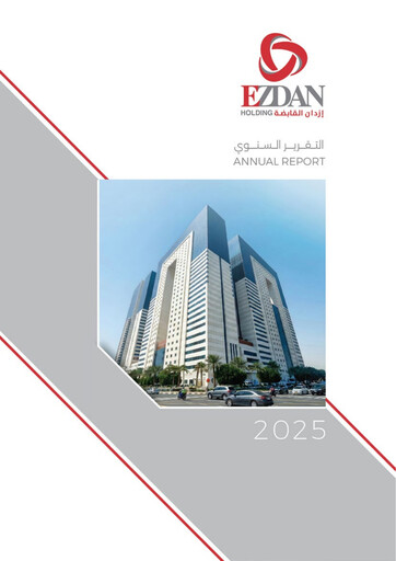 Miniature Ezdan Holding Group Rapport annuel 2025