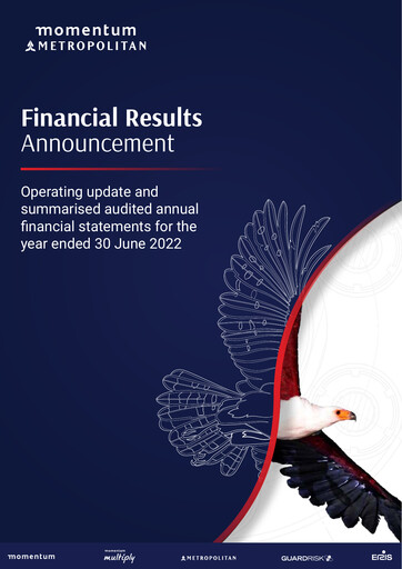 Thumbnail Momentum Metropolitan Financial Report 2022
