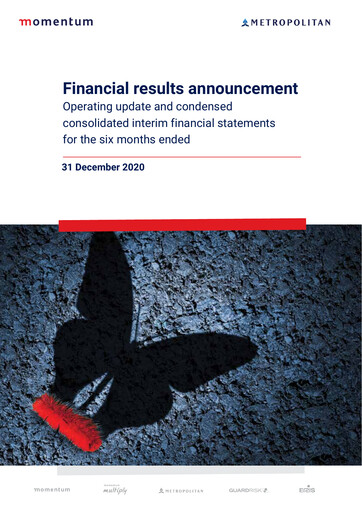 Thumbnail Momentum Metropolitan Half-year Report 2020-h1