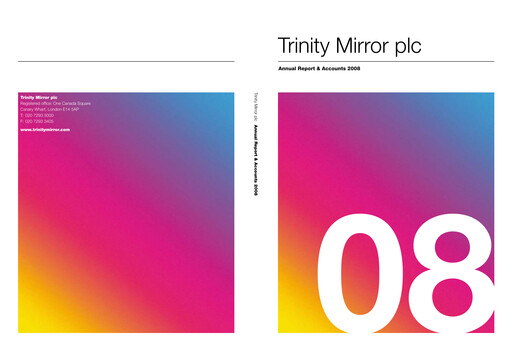 Thumbnail Reach plc Annual Report 2008