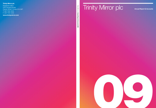 Thumbnail Reach plc Annual Report 2009