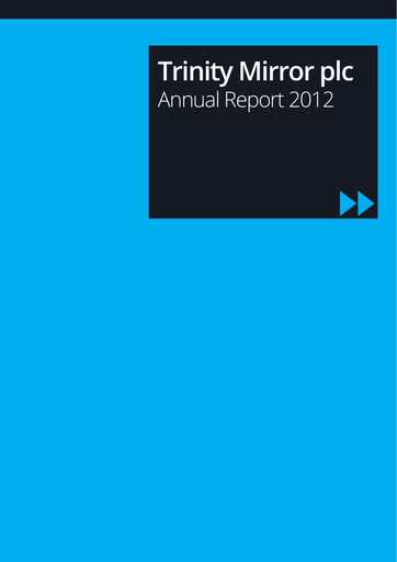 Thumbnail Reach plc Annual Report 2012