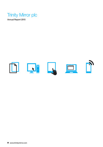 Thumbnail Reach plc Annual Report 2015