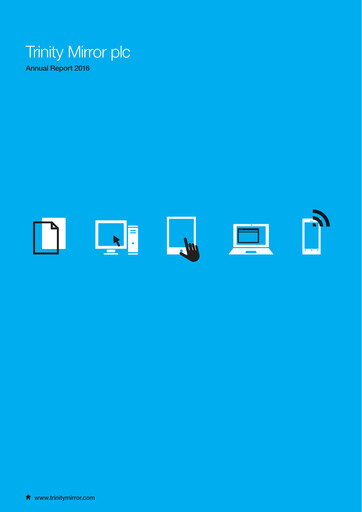 Thumbnail Reach plc Annual Report 2016