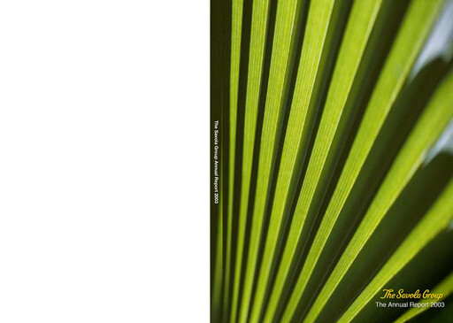 Thumbnail Savola Group Annual Report 2003