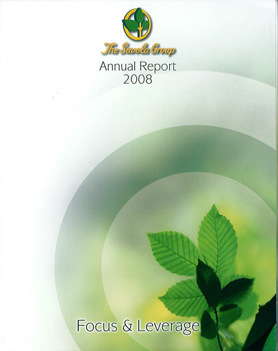 Thumbnail Savola Group Annual Report 2008