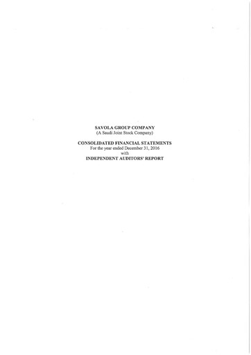 Thumbnail Savola Group Financial Statement 2016