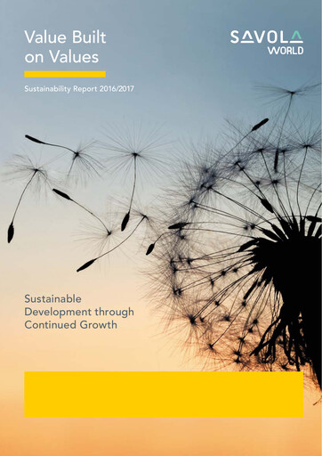 Thumbnail Savola Group Sustainability Report 2017