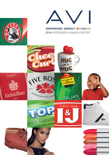 Thumbnail AVI Limited Annual Report 2016