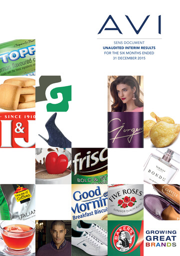 Vorschaubild AVI Limited Halbjahresbericht 2015-h1
