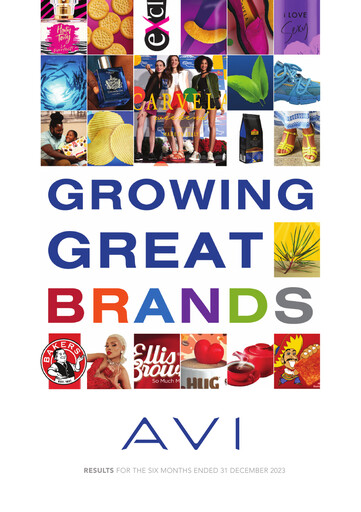Vorschaubild AVI Limited Halbjahresbericht 2023-h1
