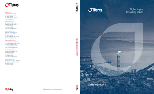 Thumbnail Türkiye Petrol Rafinerileri Annual Report 2015