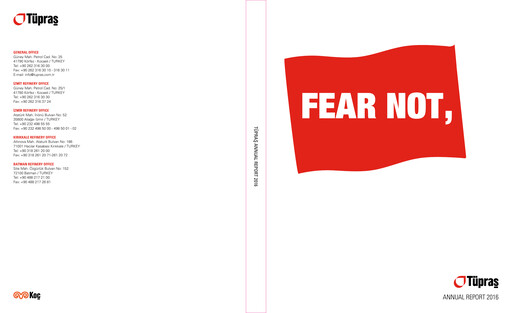 Thumbnail Türkiye Petrol Rafinerileri Annual Report 2016