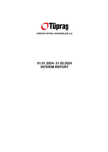 Thumbnail Türkiye Petrol Rafinerileri Quarterly Report 2024-q1