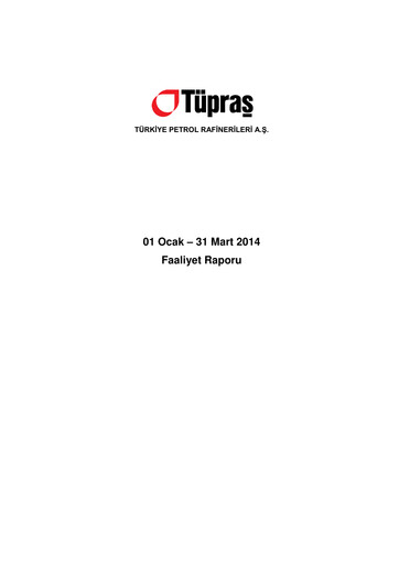 Thumbnail Türkiye Petrol Rafinerileri Quarterly Report 2014-q1
