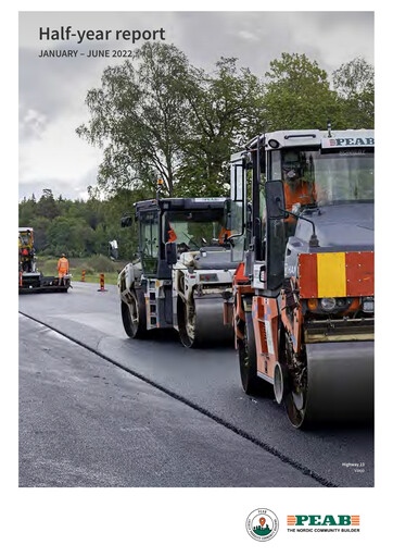 Miniature Peab Rapport semestriel 2022-h1