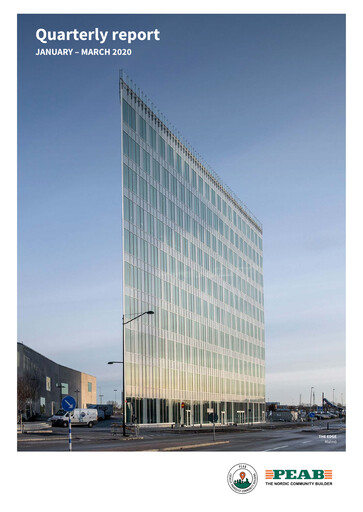 Thumbnail Peab Quarterly Report 2020-q1