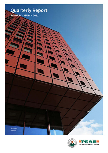 Thumbnail Peab Quarterly Report 2021-q1