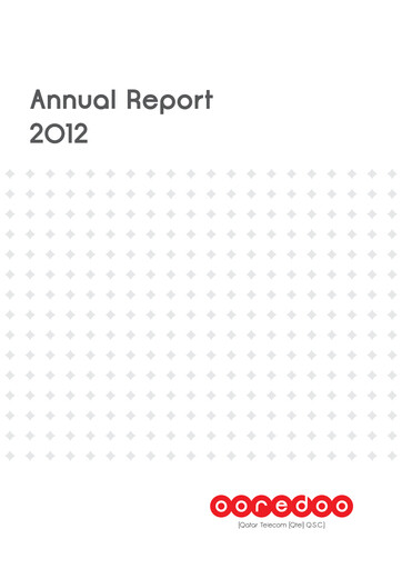 Thumbnail Ooredoo Qatar Annual Report 2012