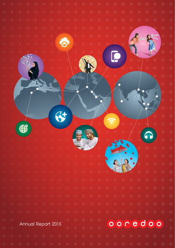 Thumbnail Ooredoo Qatar Annual Report 2015