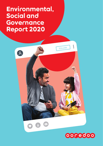 Thumbnail Ooredoo Qatar ESG Report 2020