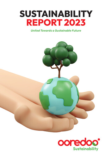 Thumbnail Ooredoo Qatar Sustainability Report 2023