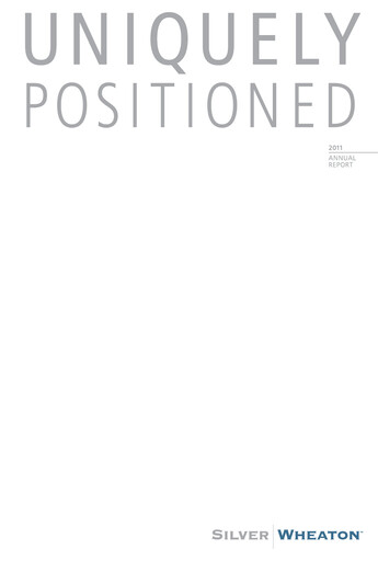 Thumbnail Wheaton Precious Metals Annual Report 2011