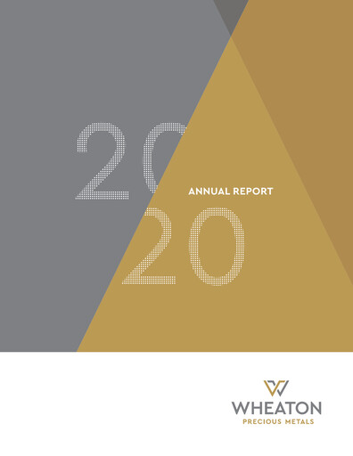 Thumbnail Wheaton Precious Metals Annual Report 2020