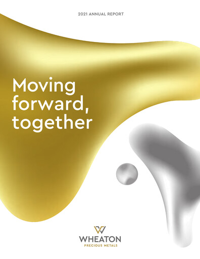 Thumbnail Wheaton Precious Metals Annual Report 2021