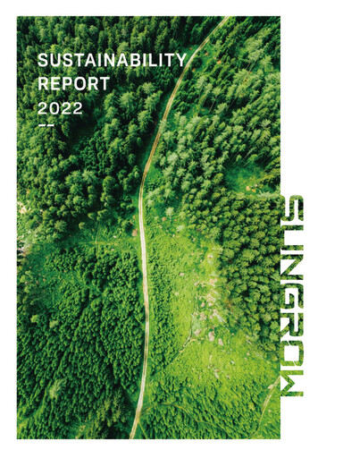 Thumbnail Sungrow Power Supply Sustainability Report 2022