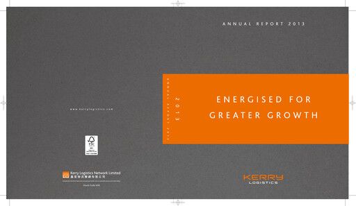 Thumbnail Kerry Logistics Network Annual Report 2013