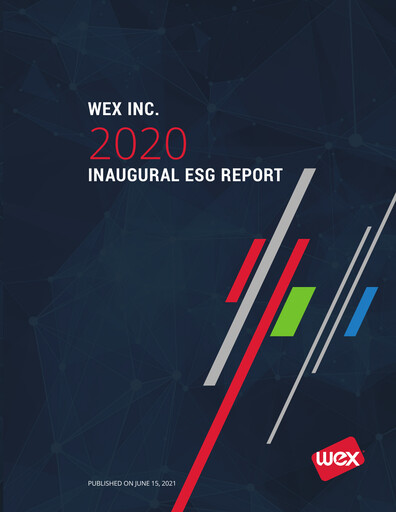 Thumbnail WEX ESG Report 2020