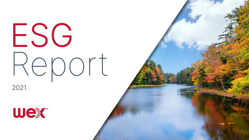 Thumbnail WEX ESG Report 2021