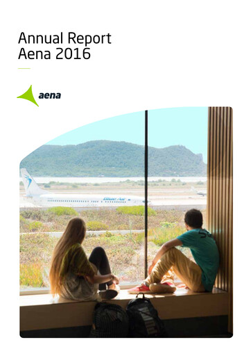 Thumbnail Aena Annual Report 2016