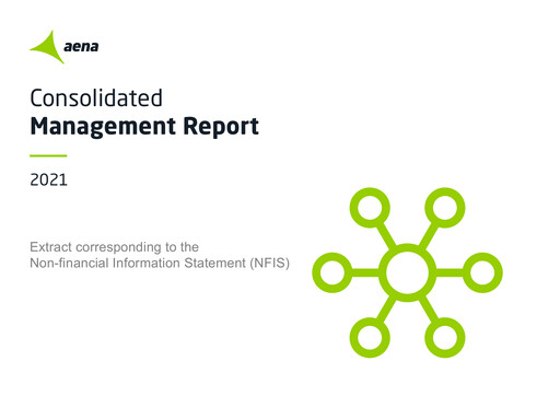 Miniature Aena Rapport financier 2021