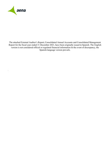 Thumbnail Aena Financial Statement 2021