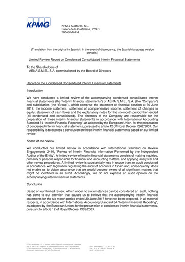 Thumbnail Aena Half-year Report 2017-h1