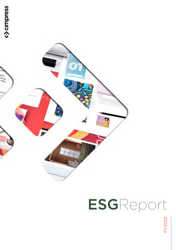 Thumbnail Cimpress ESG Report fy2022