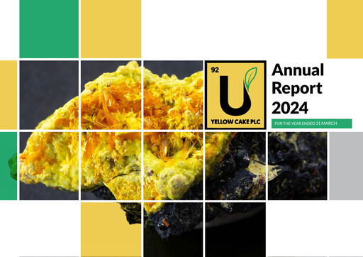 Thumbnail Yellow Cake plc Annual Report 2024